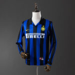 Inter de Milán 1998/99 Local Jersey Retro Manga Larga
