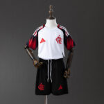 Flamengo 2025-26 Visita Jersey Infantil