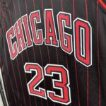 Chicago Bulls Jordan #23 Black Jersey - Imagen 2