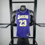 Los Angeles Lakers James #23 Purple Jersey