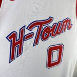 Houston Rockets Westbrook #0 White Jersey - Imagen 2