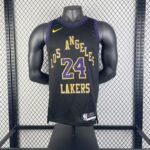 Los Angeles Lakers Bryant #24 Black Jersey