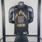 Los Angeles Lakers Reaves #15 Black Jersey