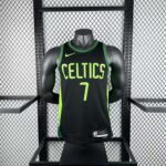 Boston Celtics Brown #7 Black Jersey