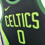 Boston Celtics Tatum #0 Black Jersey - Imagen 2