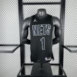 Brooklyn Nets Rusell #1 Black Jersey
