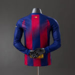 Barcelona 2025-26 Local Jersey Jugador Manga Larga - Imagen 2