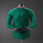 México 2026 Local Jersey Jugador Manga Larga - Imagen 2