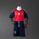 España Campeón 2026 Local Jersey Infantil (Dos Estrellas)